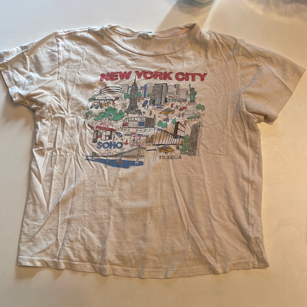 Re/Done New York City shirt